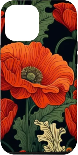 Vista 6 de Funda de flor de amapola para iPhone 15