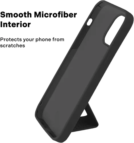 Vista 6 de Phone Loops - Funda para iPhone 14 Plus con soporte y correa de agarre, teléfono sase con soporte plegable y soporte de correa de agarre, funda