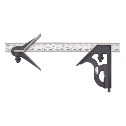 Vista 28 de Starrett Cuadrado combinado de acero con cabeza cuadrada, longitud de hoja