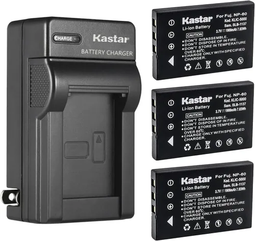 Vista 6 de Kastar Cargador de batería de pared AC para Kodak KLIC-5000 K7600-C, Kodak EasyShare LS420, EasyShare LS433, EasyShare LS443, Easyshare LS633