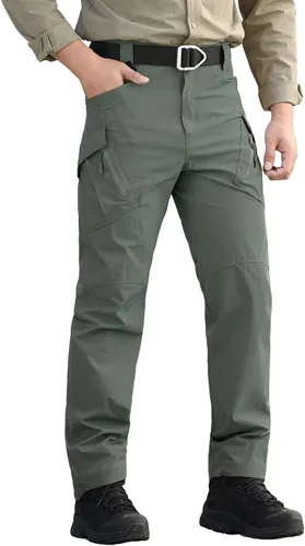Vista 2 de ReFire Gear Pantalones tácticos de secado rápido para hombre, pantalones cargo ligeros de verano para senderismo al aire libre