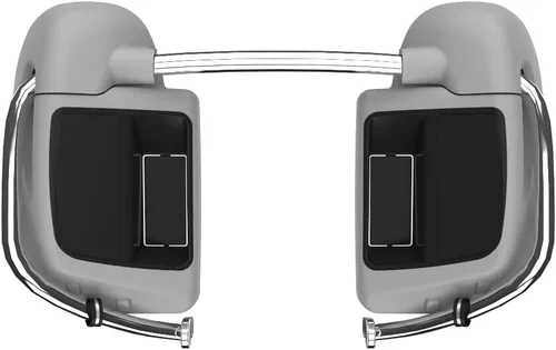 Vista 35 de Kits de calentadores de piernas con ventilación y combinación de color con guantera para Harley Davidson Touring Street Road King Glide FLTR 2014