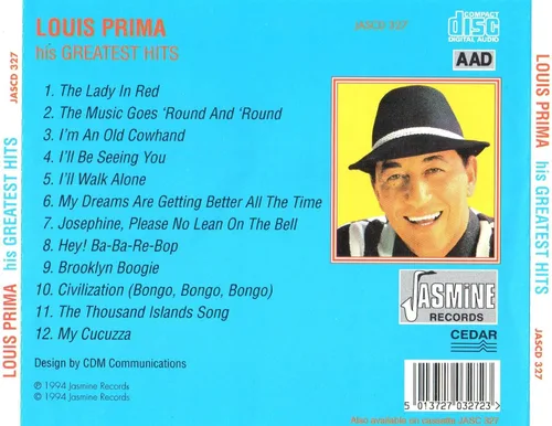 Vista 2 de Louis Prima - His Greatest Hits ORIGINAL RECORDINGS REMASTERED