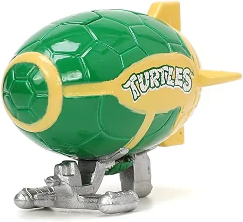 Vista 5 de Jada Teenage Mutant Ninja Turtles 1.65" Paquete de 3 autos fundidos a presión, juguetes para niños y adultos