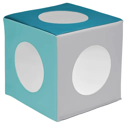 Vista 13 de ECR4Kids SoftZone cubo espejo, juguete sensorial, varios