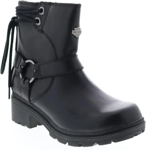 Vista 4 de Harley-Davidson Women's Tegan 5-Inch Motorcycle Harness Boots, D84704