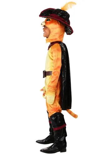 Vista 4 de Disfraz de Gato con Botas de Shrek para Niños Multicolor
