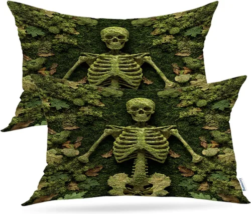 Vista 48 de Batmerry Flowers with Stems Throw Pillow Covers, Beautiful Floral Decorative Pillow Covers Digital Printing Blended for Couch Sofa Bed Invisible