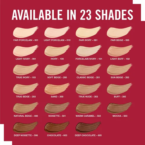 Vista 5 de Rimmel Base Stay Matte Buff, 1 onza líquida (paquete de 3)
