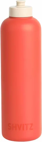 Vista 23 de Botella de agua deportiva – Cuerpo exprimible suave al tacto con boquilla de una sola mano, ligera, sin derrames, para gimnasio, cardio y deportes