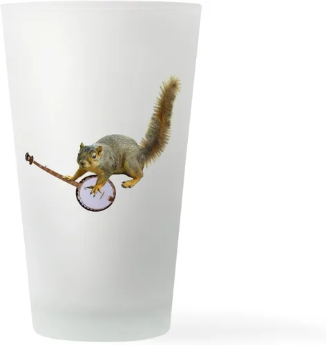 Vista 12 de CafePress Vaso de cerveza de ardilla, 16 oz. Vaso para beber