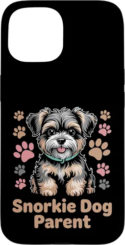 Vista 6 de Snorkie Dog Parent Cute Pet Owner Schnauzer Yorkie Mix Case for iPhone 17