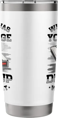 Vista 2 de 90s Nostalgia Retro 90s Dial Up Internet Vintage Stainless Steel Insulated Tumbler