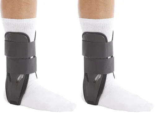 Vista 6 de United Ortho US8813F - Tobillera con estribo de espuma, grande, color negro
