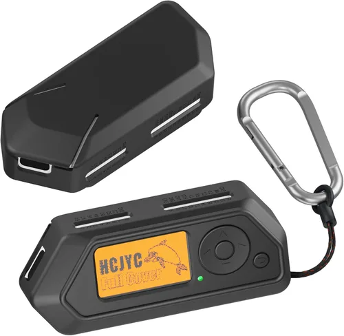 Vista 3 de Funda para Flipper Zero, 5 en 1 Funda protectora Juego de accesorios con 3 unidades de protector de pantalla y funda de transporte EVA para Flipper