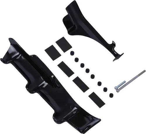 Vista 6 de TCT-MOTORPARTS Cubierta primaria interior negra ajuste para Harley Softail Deluxe 2007-2017 2008 2009