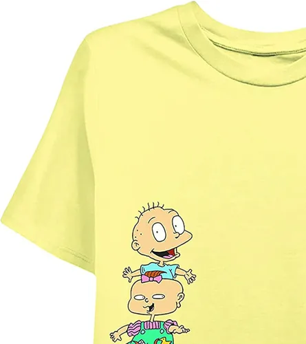 Vista 5 de Nickelodeon - Camiseta de manga corta para mujer de los años 90
