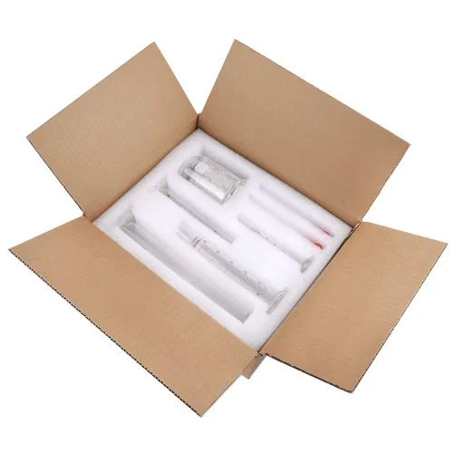 Vista 5 de Set de probeta graduada de vidrio SUPERLELE 10 ml 25 ml 50 ml 100 ml, juego de vasos de vidrio grueso 50 ml 100 ml 250 ml con 2 cuentagotas
