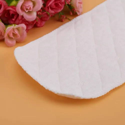 Vista 7 de Sonew Paquete de 10 forros de pañales de tela transpirable de algodón suave para bebés, insertos modernos para comodidad y absorción (3 capas)
