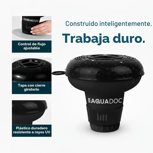 Vista 3 de MAV AquaDoc Tableta Flotador de Bromo y Cloro para Tabletas de 1,5