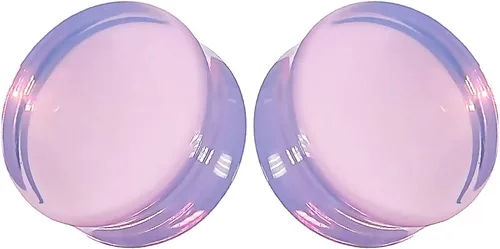 Vista 3 de Opalita de lavanda de cristal de oído de los calibres soscene