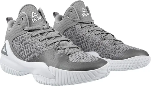Vista 4 de PEAK - Zapato deportivo alto de baloncesto para hombre, Lou Williams Streetball Master, transpirables, antideslizantes, acolchados, para exteriores