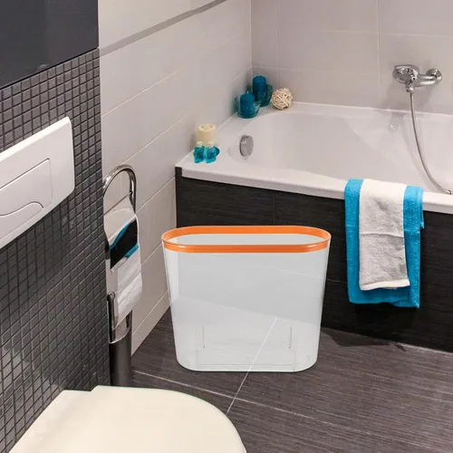 Vista 2 de Alipis Cubo de basura para baño, cocina, cesta de basura para cocina, cubo de basura para dormitorio