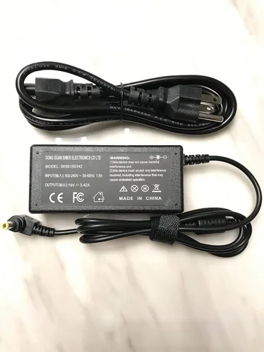 Vista 3 de Cargador adaptador de CA para Toshiba Satellite C55D-B5244, PSCN4U-00R002; Toshiba Satellite Radius L15W-B1320, PSKVUU-00500Y; Toshiba Satellite