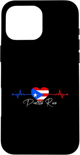 Vista 19 de Puerto Rico Boricua Heartbeat - Carcasa para iPhone 17