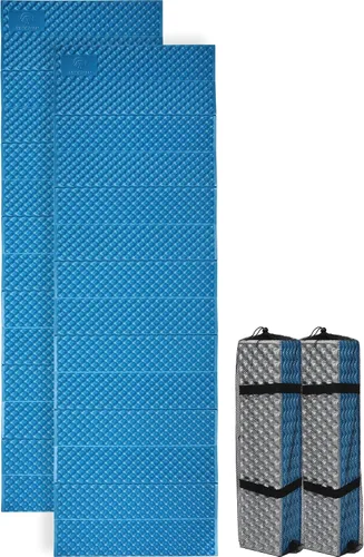Vista 11 de REDCAMP Almohadillas de espuma plegable para acampar para dormir, almohadilla impermeable de espuma de celda cerrada para dormir mientras acampas