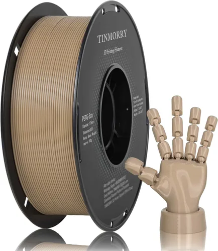 Vista 17 de TINMORRY - Filamento PETG CF de 1.75 mm para impresora 3D, compatible con Bambu LAB, Creality K1C, QIDI MAX3, FLASHFORGE Adventurer 5M, Prusa MK4
