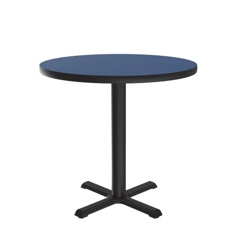 Vista 15 de Correll - Mesa cuadrada de pub de 24 pulgadas, mesa de cóctel de comedor de 29 pulgadas de alto, parte superior laminada de alta presión de granito
