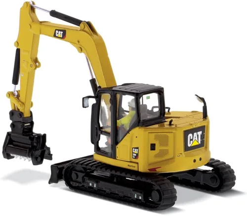 Vista 9 de Diecast Masters 1:50 Escala Modelo Cat 308 CR Mini Excavadora Hidráulica, 85596