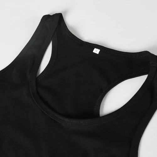 Vista 5 de Roselux Vestido largo sin mangas con cuello redondo a rayas para mujer