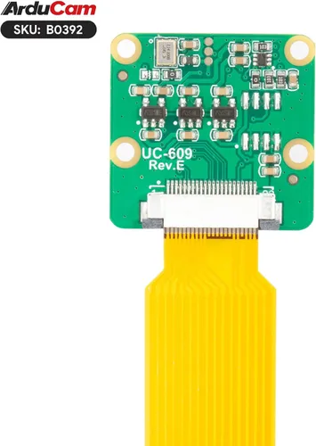 Vista 4 de Arducam Cámara ultra gran angular de 175 grados IMX219 de 8MP para Raspberry Pi, compatible con Pi 5, 4 Modelo B, 3/3B+ y Zero 2W