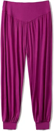 Vista 25 de Pantalones de algodón modal para mujer de AvaCostume, pantalones suaves para practicar yoga o deportes.
