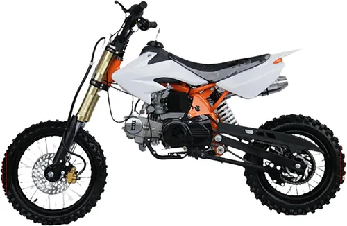 Vista 2 de Kit de pegatinas de carenado de guardabarros de plástico blanco para CRF50 110 125cc Dirt Pit Bike
