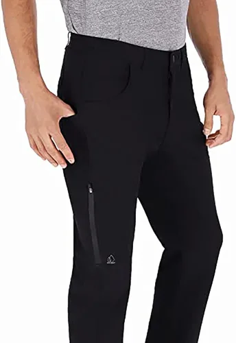 Vista 3 de Apricoat Pantalones de aventura Pantalones de senderismo ligeros para hombre y mujer, resistentes al viento y al agua, pantalones casuales Ripstop