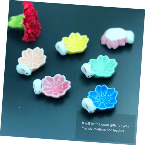 Vista 4 de Mikinona 5 uds. Cerámica flor de cerezo palillos resto palillos japoneses titular soporte soporte flor cerezo estante estilo japonés s