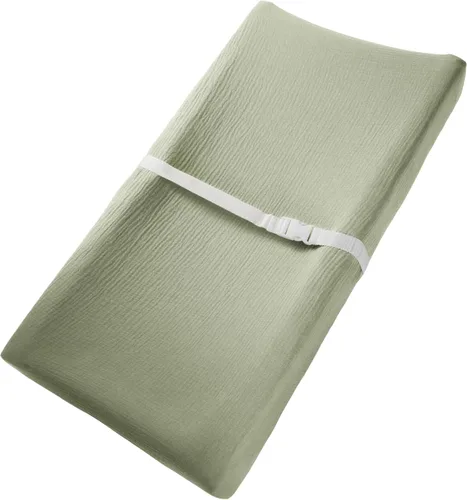 Vista 22 de Comfy Cubs Sábana de Moisés de Muselina - Tela 100% Algodón Suave, Transpirable y Delicada para la Piel Sensible del Bebé - Ajuste Universal