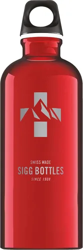 Vista 13 de Sigg - Botella de agua de metal reciclado - Traveller - Fabricada en Suiza - Para bebidas carbonatadas - Sin BPA - 20 Oz Glacier