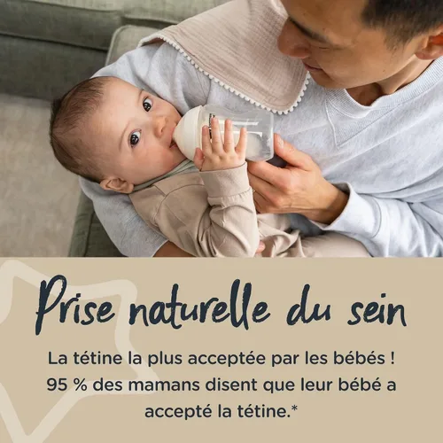 Vista 2 de 2 Biberons 8.8 fl oz sin bisfenol A Tommee tippee