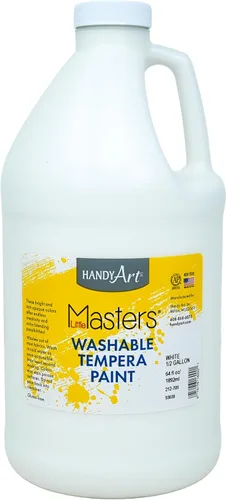 Vista 33 de Handy Art Little Masters - Pintura lavable, 16 onzas, color negro Bright & Mixable, High Opacity, Washable Colors for Classroom, Students, Kids