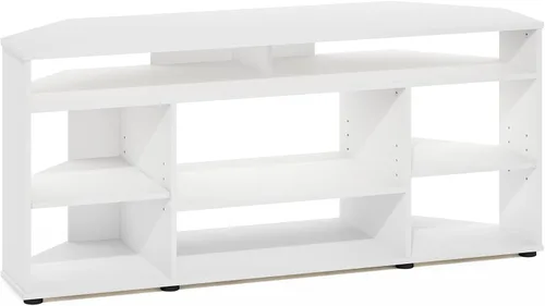 Vista 23 de Furinno - Soporte para centro de entretenimiento, para televisor de hasta 55 pulgadas, pino ámbar/negro