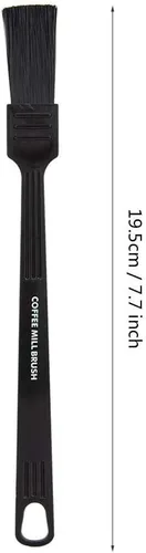 Vista 7 de Cepillo de limpieza para molinillo de café de 7.7 pulgadas, con mango largo, máquina de café expreso/herramienta de limpieza de máquina, accesorios