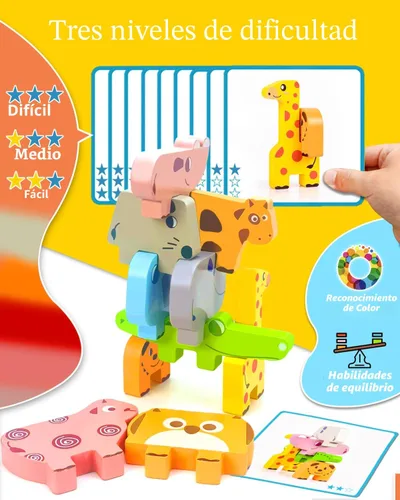 Vista 3 de Vaiheng Juguetes para niños de 1 a 3 años, juguetes Montessori para niños y niñas de 1, 2, 3 años, juguetes para niños de 2 a 4 años, bebés de 0 a 2