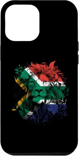 Vista 26 de South African Flag Vintage Lion South Africa Pride Leeu Case for iPhone 17