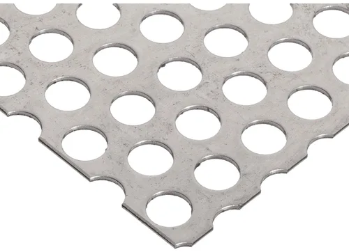 Vista 18 de 304, hoja perforada de acero inoxidable, sólida, acabo sin pulir (molinillo), sistema imperial, escalonada, 1