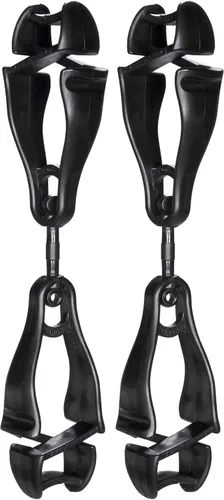 Vista 13 de Ergodyne Squids 3420 Swiveling Glove Clip Holder with Dual Clips