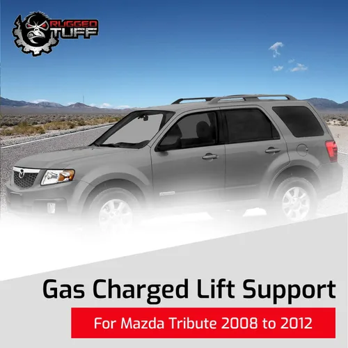 Vista 7 de Amortiguadores de soporte de elevación de vidrio para ventana trasera trasera para Ford Escape 2008-2012, Mazda Tribute, Mercury Mariner